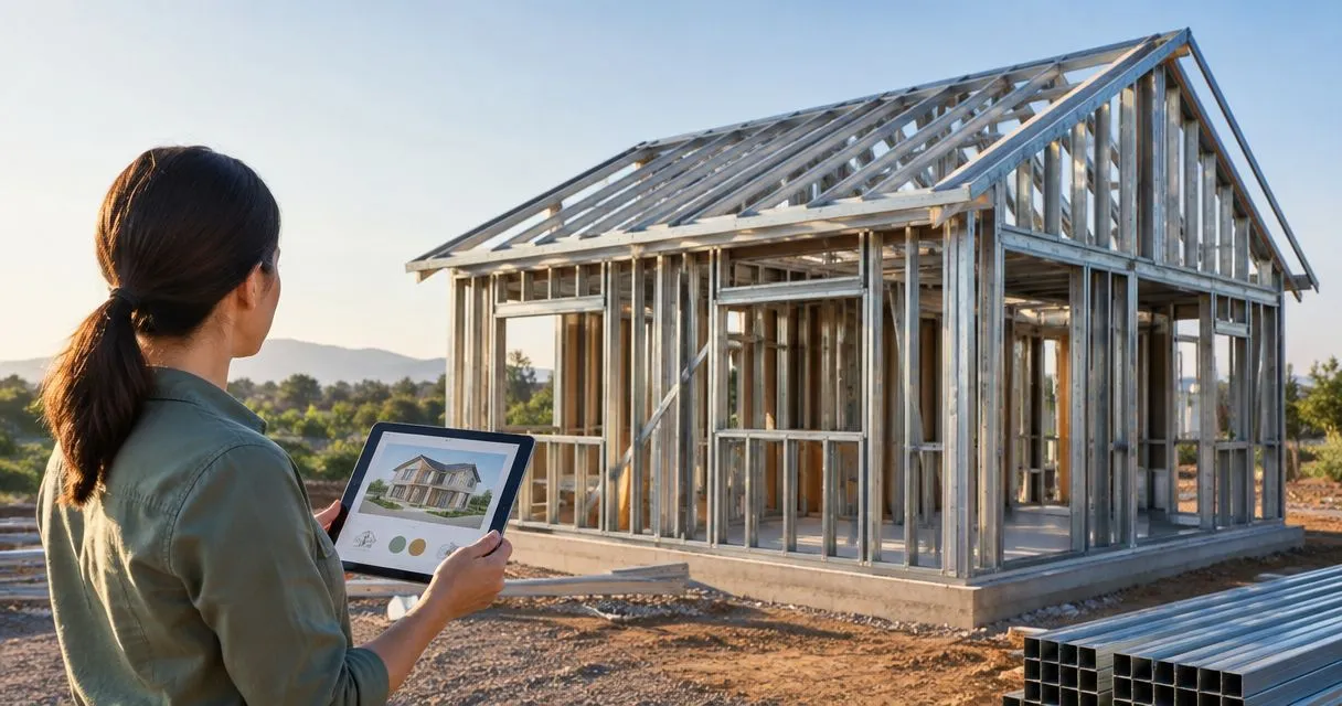 Alternativas à CasasLSF para construir uma casa em LSF