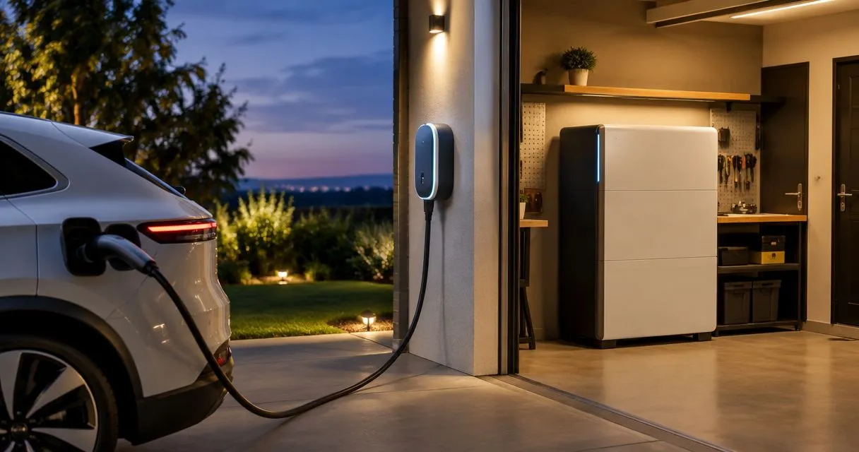Carregador elétrico e bateria doméstica: como carregar o carro à noite