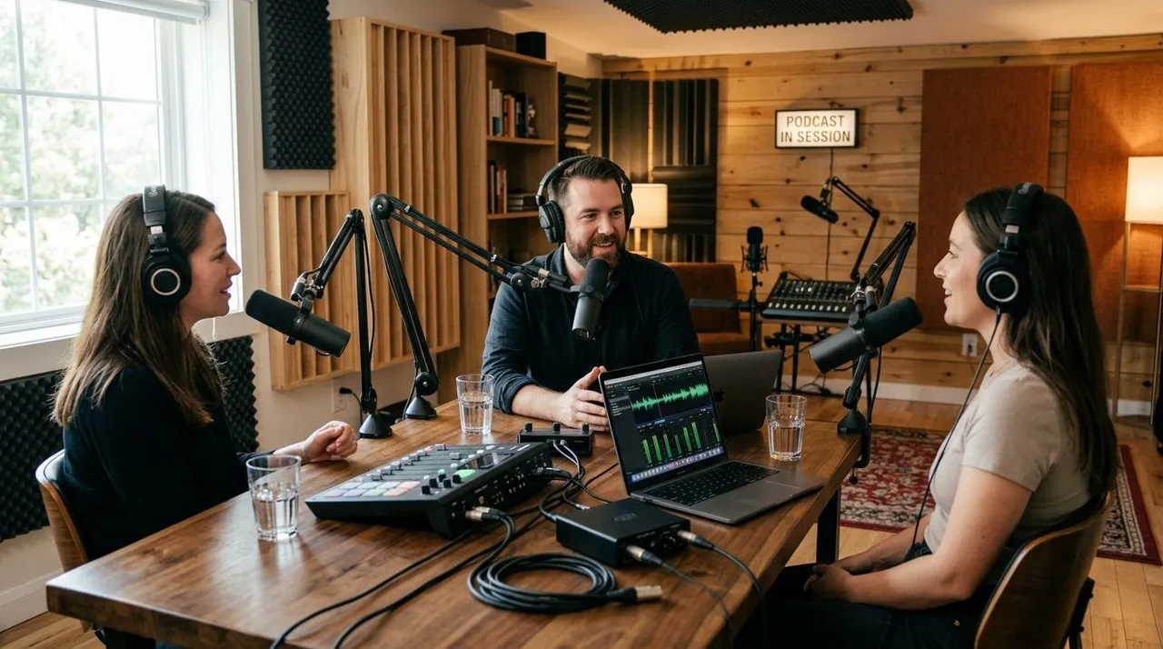 Construção Estúdio de Podcast em 2026: Guia Completo