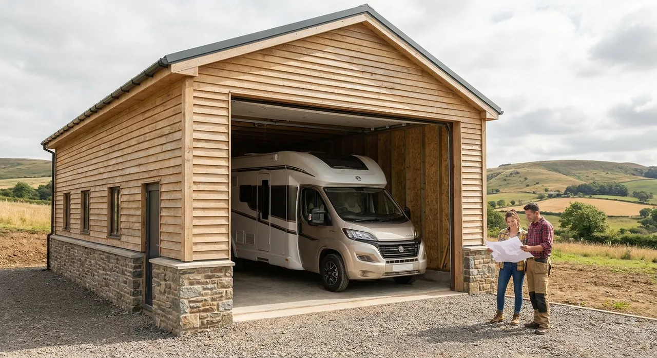 Garagem para Autocaravana 2026: o Que Escolher