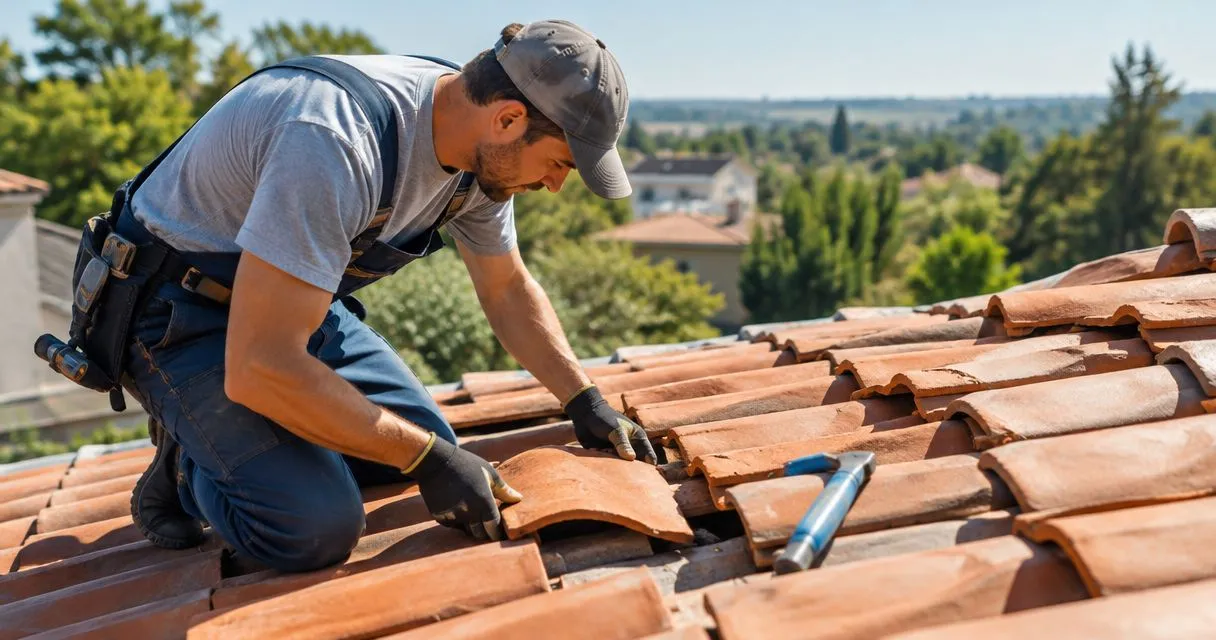 É possível reparar um telhado sem substituir todas as telhas?