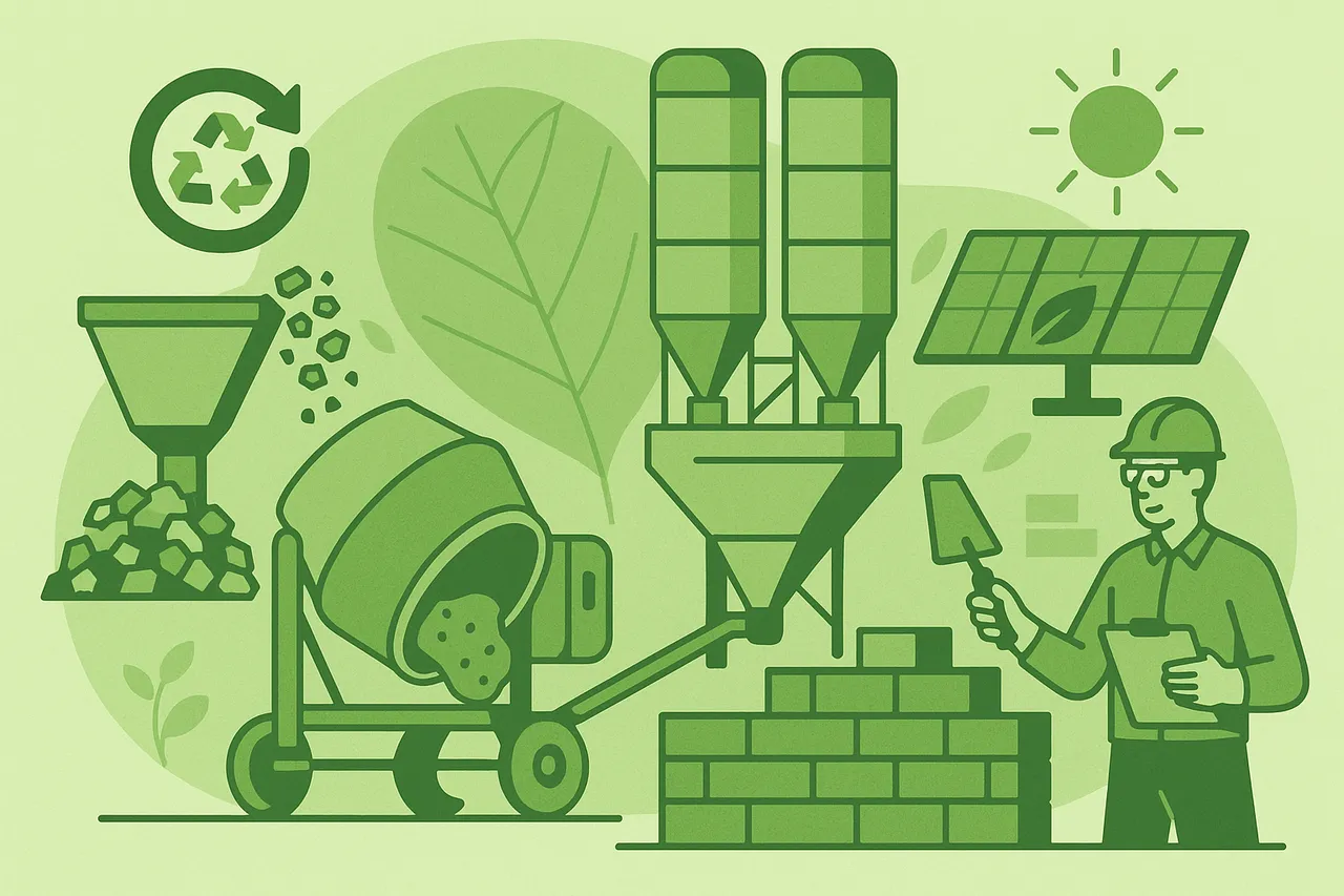 Sustentabilidade betão preços futuro