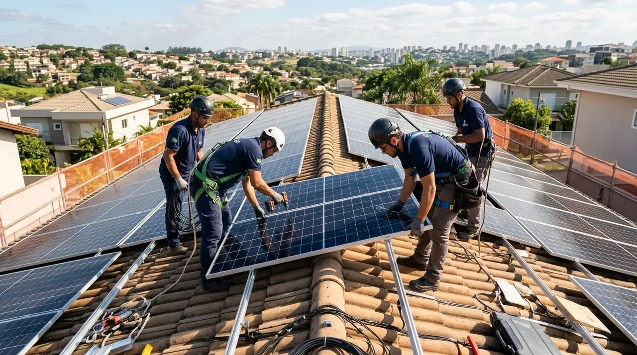 Melhores empresas de instalação de painéis solares