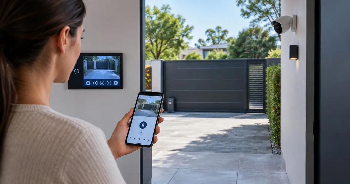 Portão automático e videovigilância: como integrar num só sistema