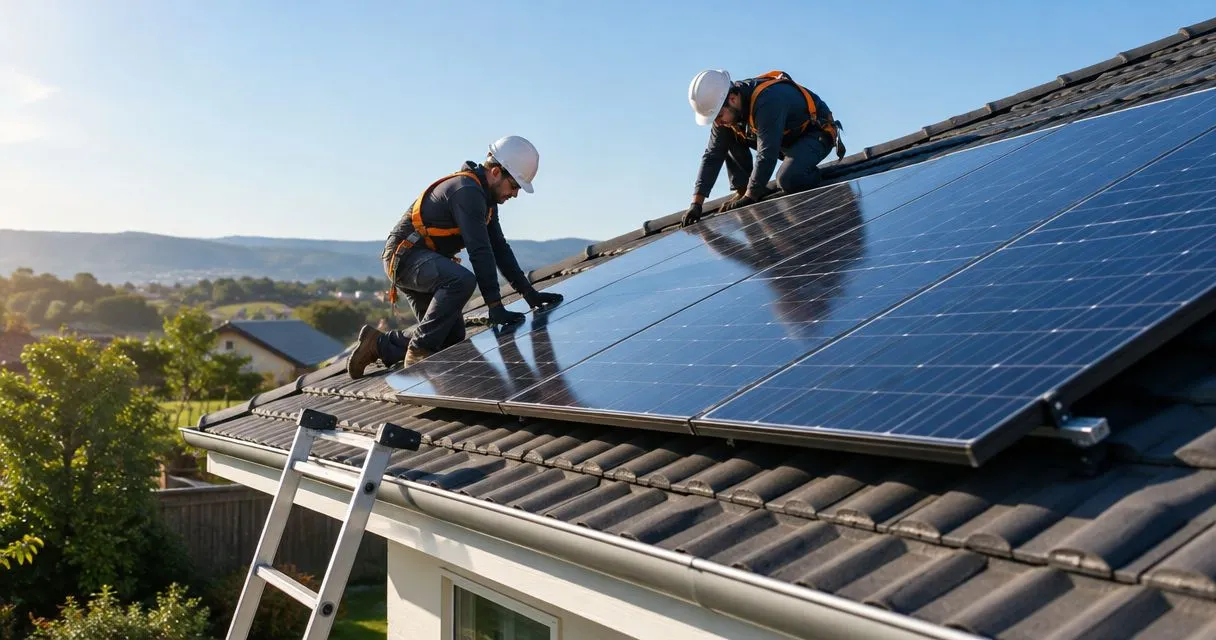 Quanto tempo demora a instalação de painéis solares numa moradia?