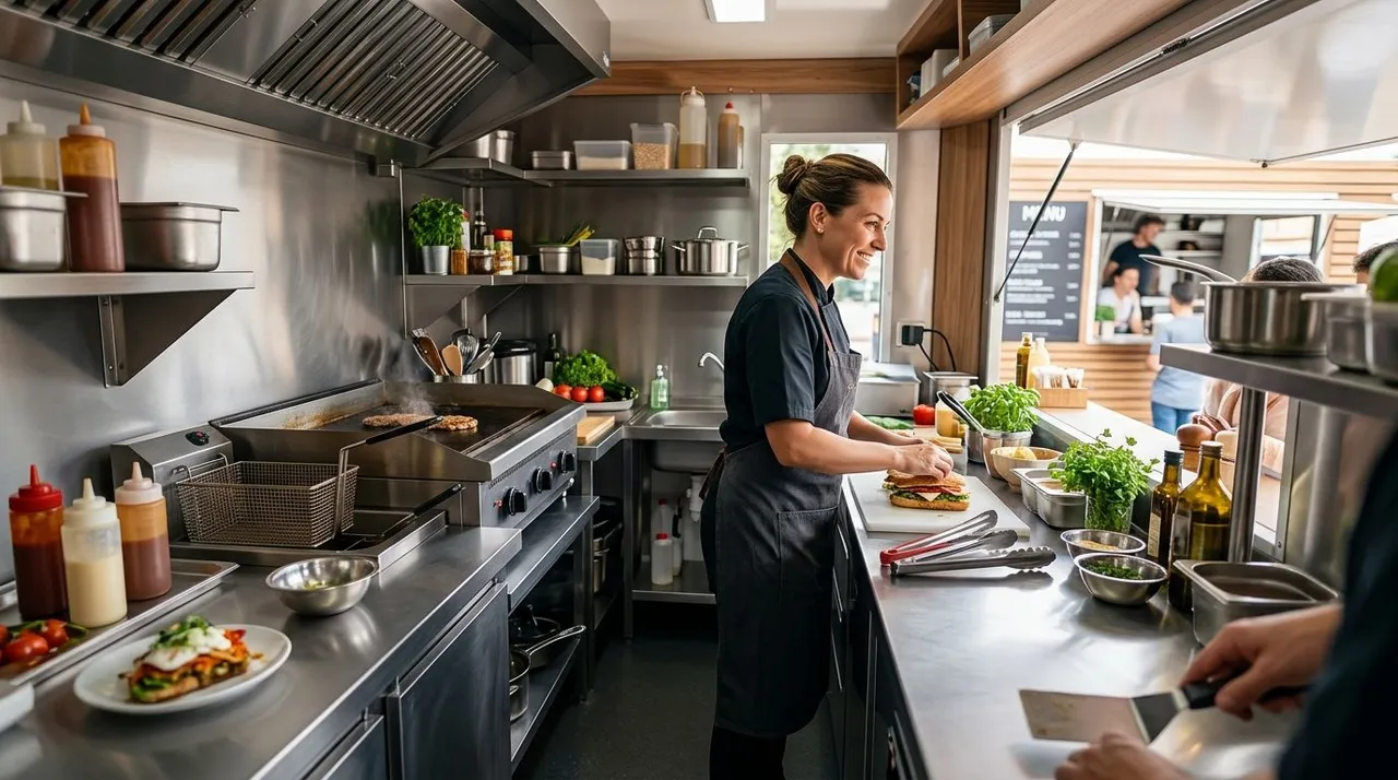Cozinha para Food Truck e Quiosque: Guia 2026 | BluePeak