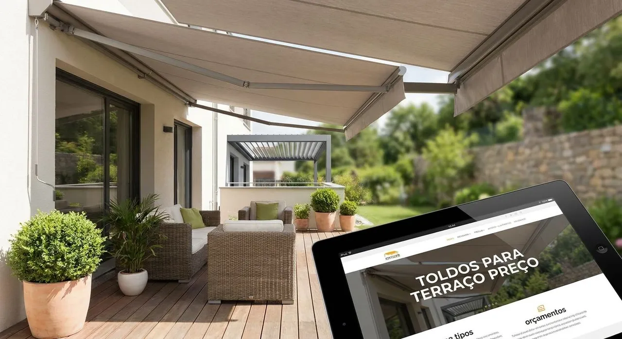 Toldos para Terraço Preço 2026: Tipos e Qual Escolher