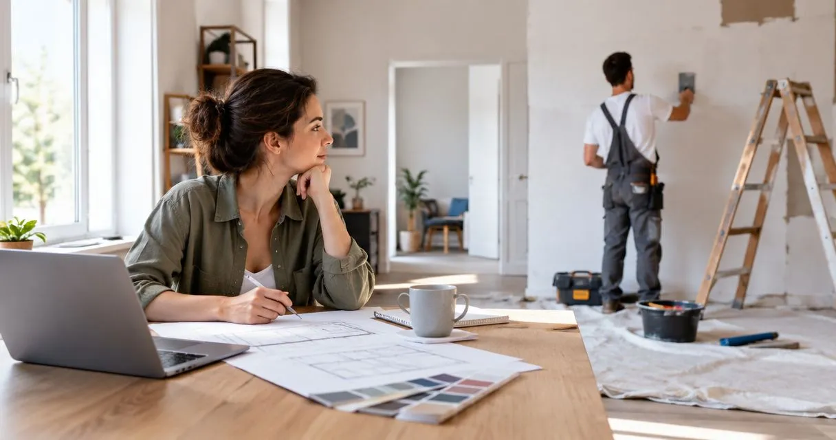 Vale a pena contratar uma empresa de remodelação ou fazer sozinho?