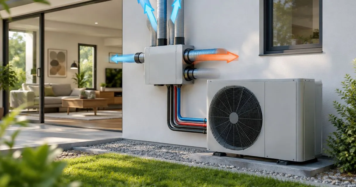 Ventilação mecânica controlada e bomba de calor: como integrar