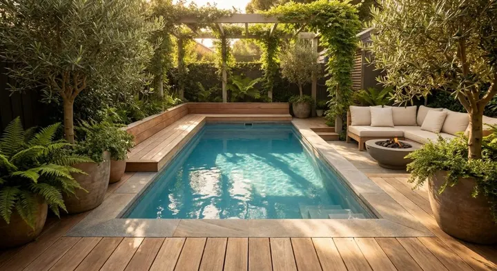 Piscinas para Jardins Pequenos 2026: Qual Escolher